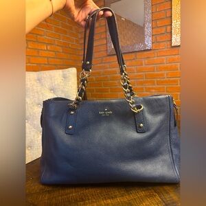 Kate Spade Andee Leather Cobble Hill Tote Bag💙🤩